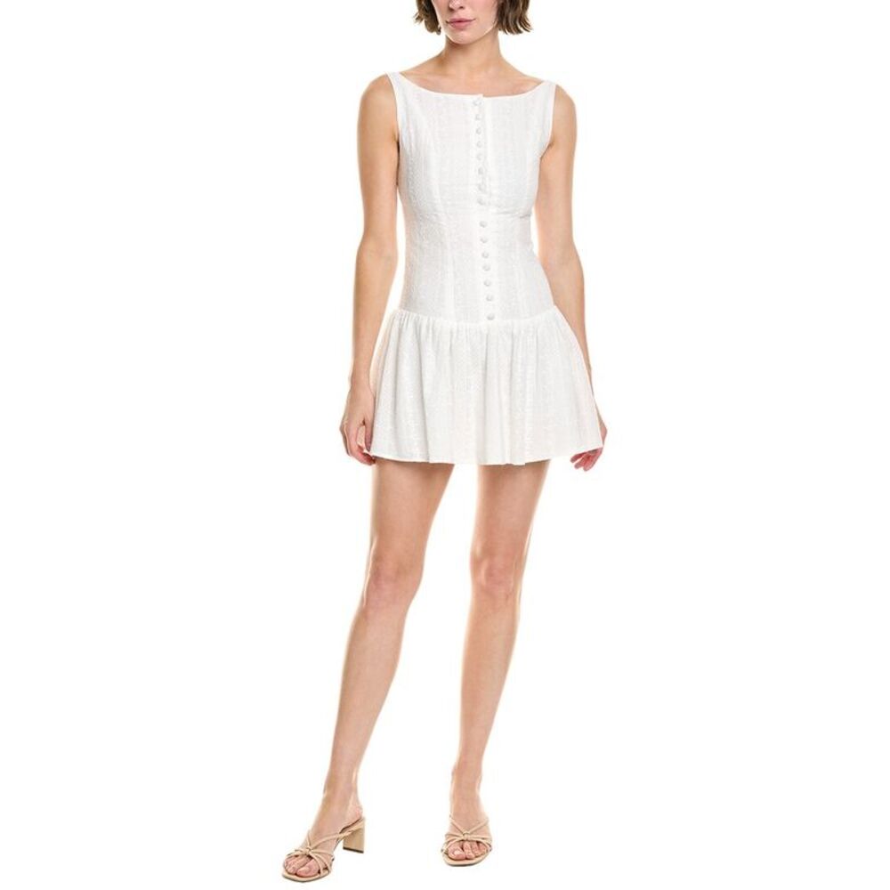 To My Lovers Womens  Mini Dress, White